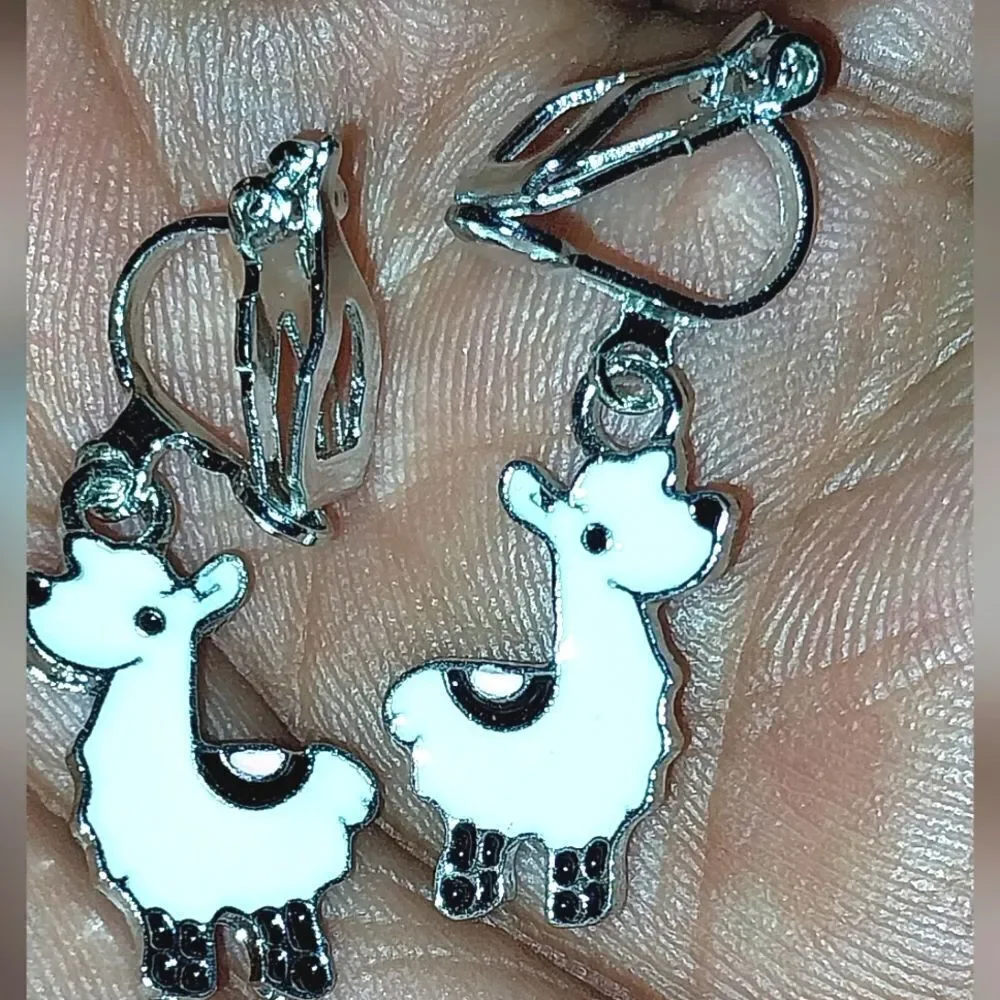 Super cute kid's fashion clip-on earrings - Picture 2 of 5